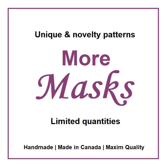 Unique and novelty prints face masks (Bookmark) - Picture 1 of 1